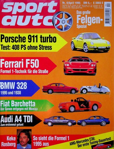 Deckblatt Sport Auto (04/1995)